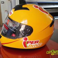 CASCO CON BOMBOLETTA RAL SU RICHIESTA DEL CLIENTE