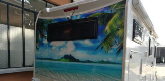 decorazione camper