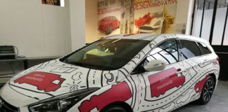 decorazione automezzo aziendale flotta aziendale Caloni Autotrasporti