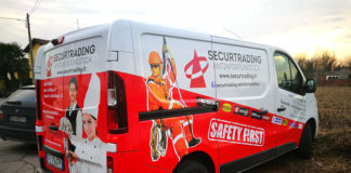 Decorazione Furgone Securtrading