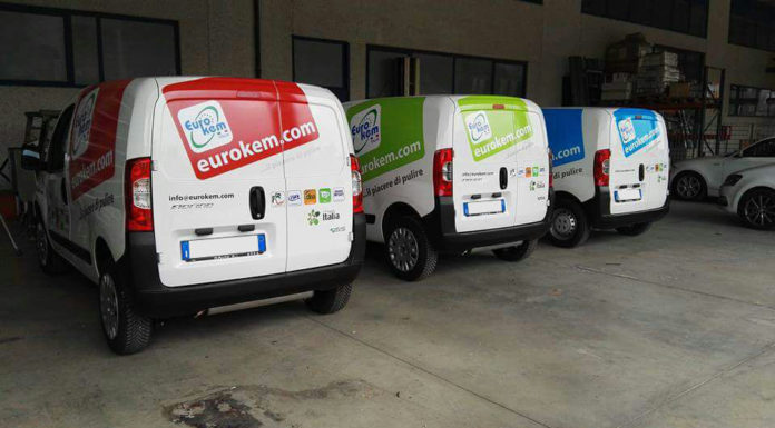 decorazione flotta aziendale eurokem