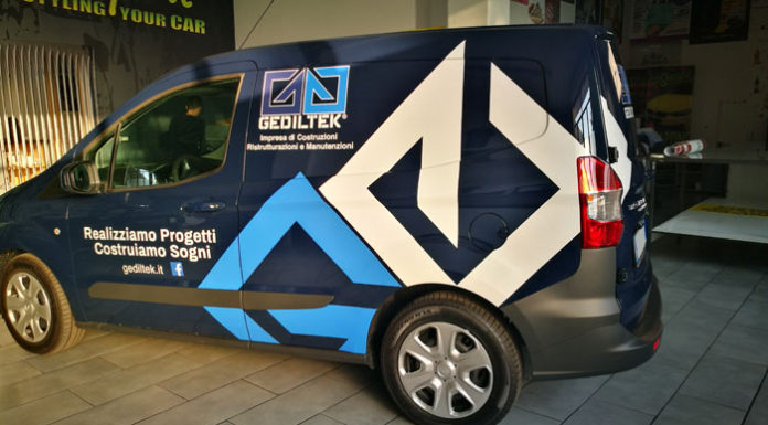 Decorazione furgone Ford Transit Gediltek
