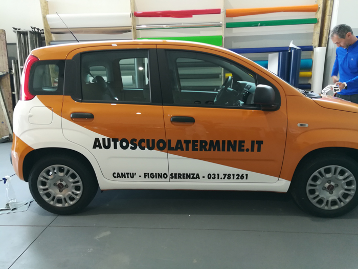 Decorazione Auto Aziendale Autoscolatermine.it